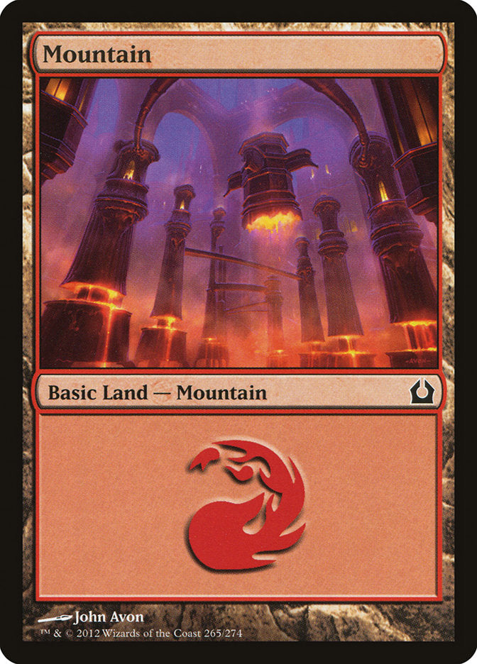 Mountain (265) [Return to Ravnica] MTG Single Magic: The Gathering | Red Claw Gaming