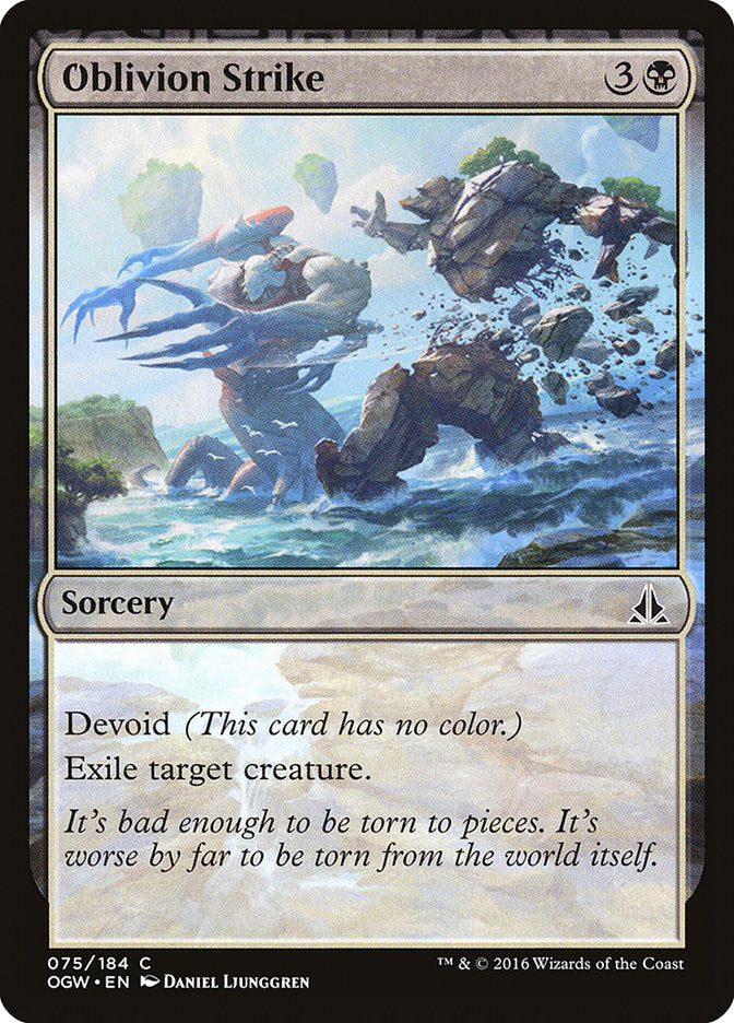 Oblivion Strike [Oath of the Gatewatch] MTG Single Magic: The Gathering | Red Claw Gaming