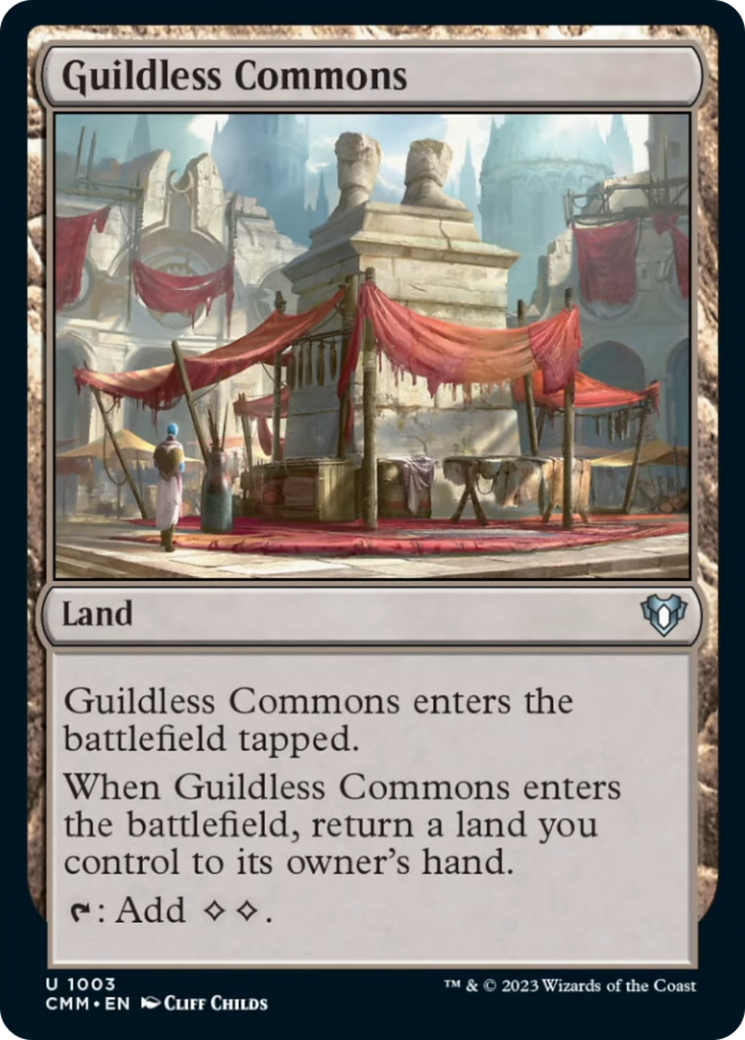 Guildless Commons [Commander Masters] MTG Single Magic: The Gathering | Red Claw Gaming