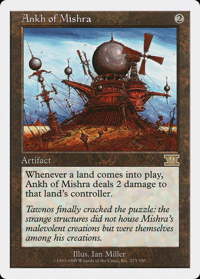 Ankh of Mishra [Classic Sixth Edition] MTG Single Magic: The Gathering | Red Claw Gaming