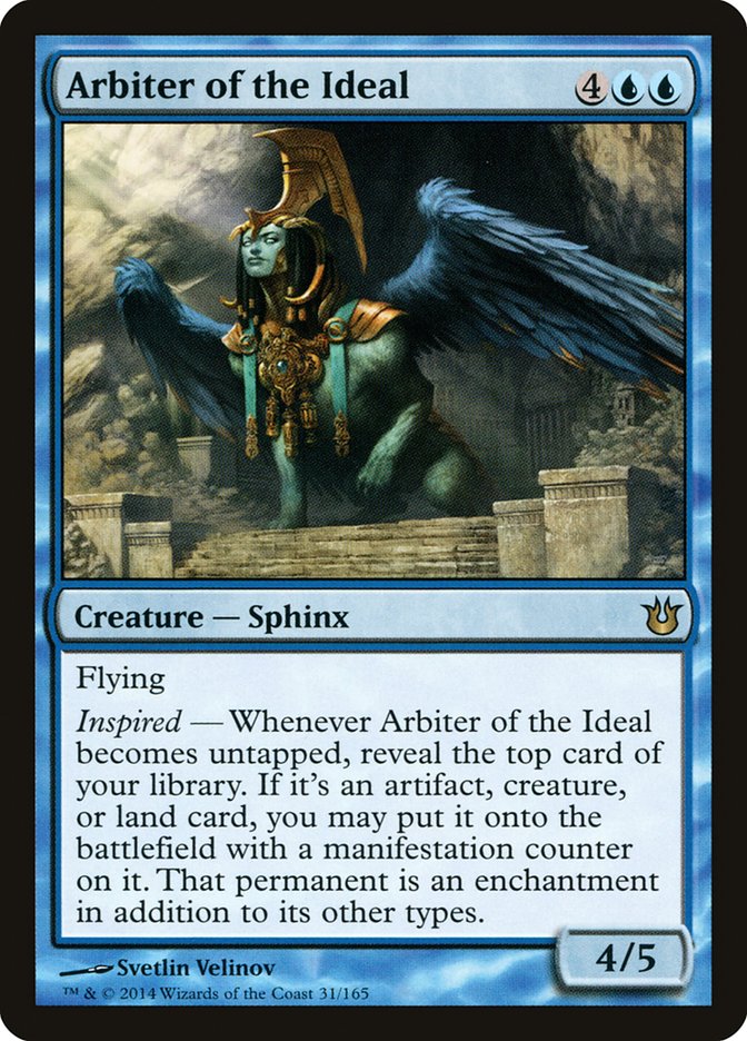 Arbiter of the Ideal [Born of the Gods] MTG Single Magic: The Gathering | Red Claw Gaming