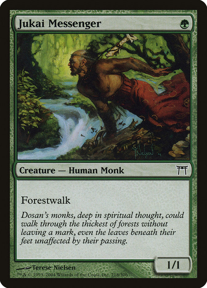 Jukai Messenger [Champions of Kamigawa] MTG Single Magic: The Gathering | Red Claw Gaming