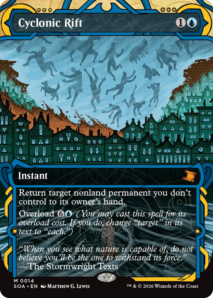 Cyclonic Rift [Secrets of Strixhaven: Mystical Archive] MTG Single Magic: The Gathering | Red Claw Gaming