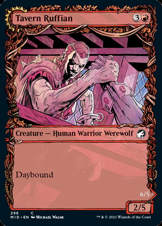 Tavern Ruffian // Tavern Smasher (Showcase Equinox) [Innistrad: Midnight Hunt] MTG Single Magic: The Gathering | Red Claw Gaming