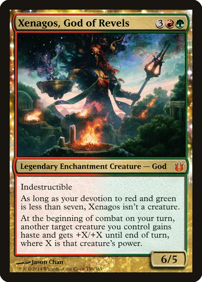 Xenagos, God of Revels [Born of the Gods] MTG Single Magic: The Gathering | Red Claw Gaming
