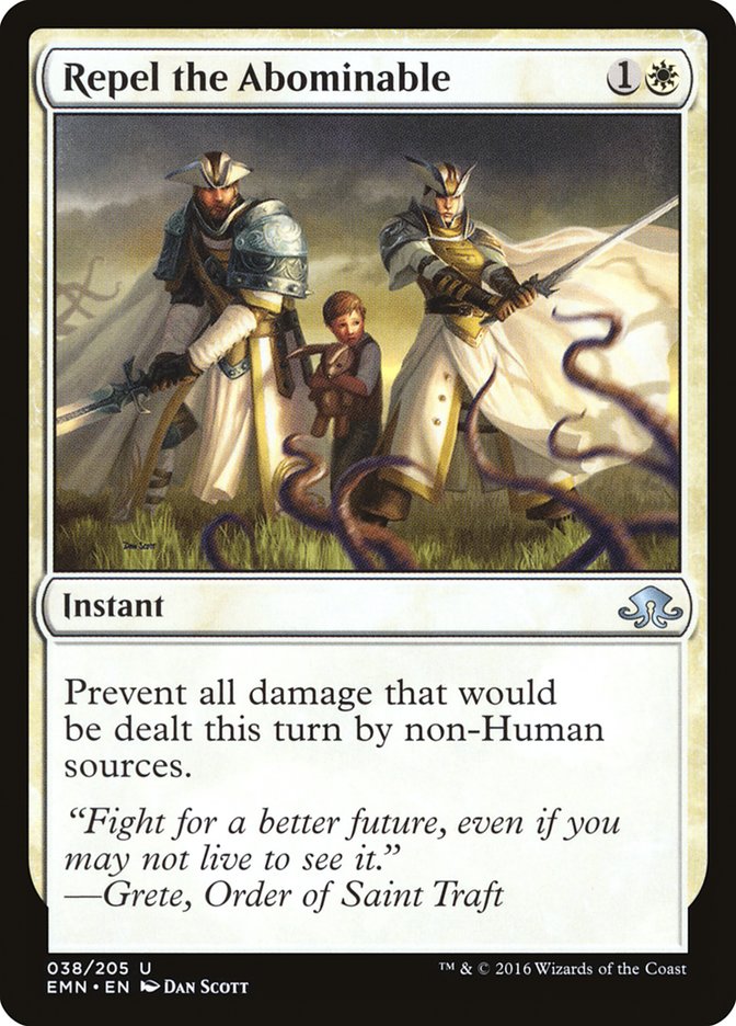 Repel the Abominable [Eldritch Moon] MTG Single Magic: The Gathering | Red Claw Gaming