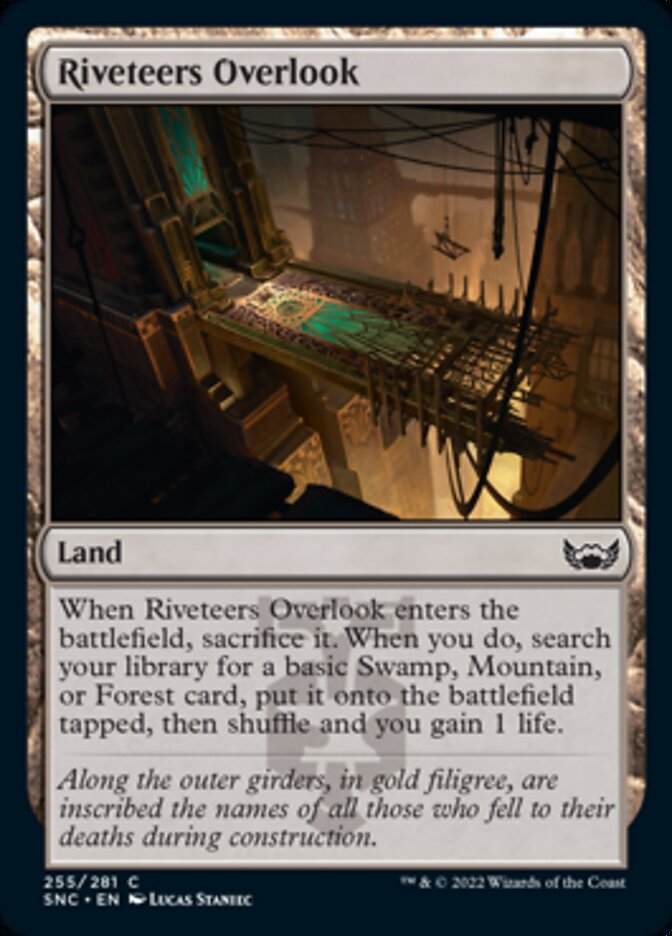 Riveteers Overlook [Streets of New Capenna] MTG Single Magic: The Gathering | Red Claw Gaming