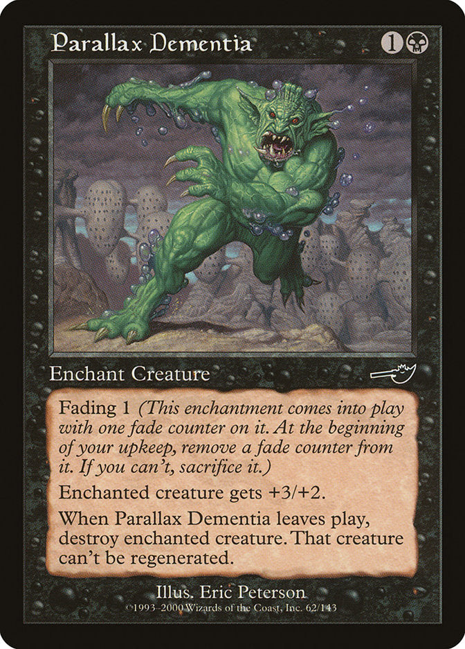 Parallax Dementia [Nemesis] MTG Single Magic: The Gathering | Red Claw Gaming