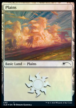 Plains (Unicorns) (543) [Secret Lair Drop Promos] MTG Single Magic: The Gathering | Red Claw Gaming