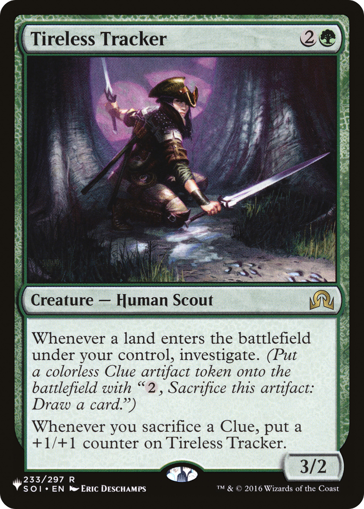 Tireless Tracker Art Card [Innistrad Remastered Art Series] MTG Single Magic: The Gathering | Red Claw Gaming