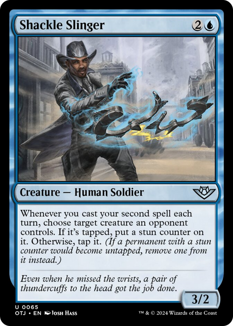 Shackle Slinger [Outlaws of Thunder Junction] MTG Single Magic: The Gathering    | Red Claw Gaming