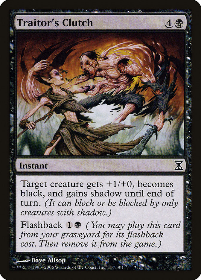 Traitor's Clutch [Time Spiral] MTG Single Magic: The Gathering | Red Claw Gaming