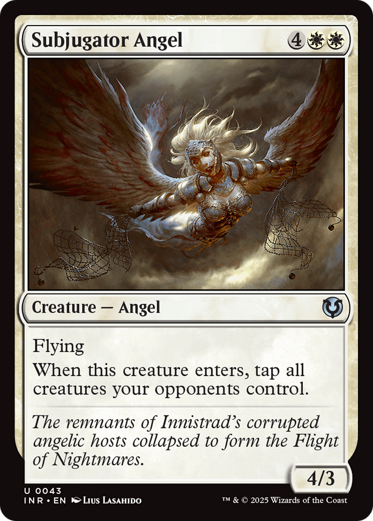 Subjugator Angel [Innistrad Remastered] MTG Single Magic: The Gathering | Red Claw Gaming