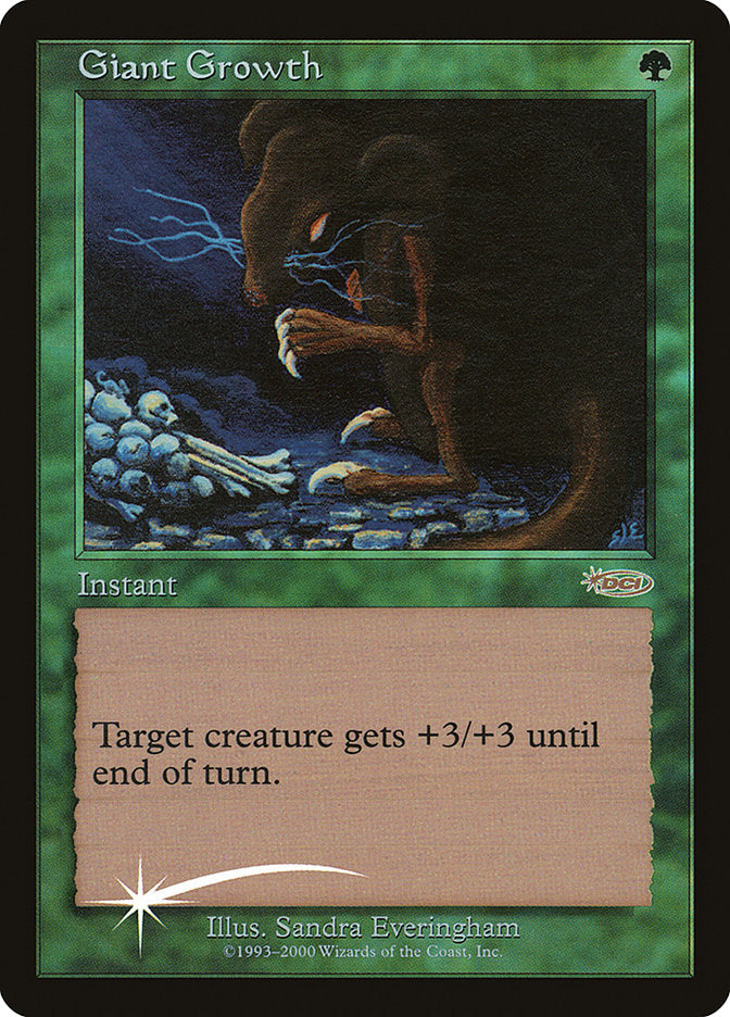 Giant Growth [Friday Night Magic 2000] MTG Single Magic: The Gathering | Red Claw Gaming