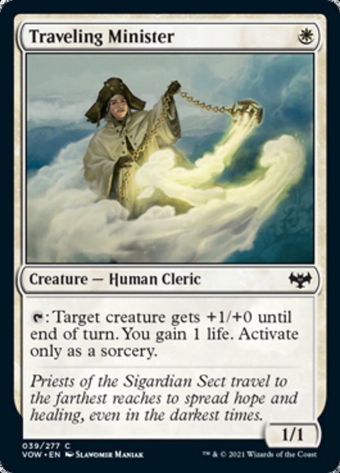 Traveling Minister [Innistrad: Crimson Vow] MTG Single Magic: The Gathering | Red Claw Gaming