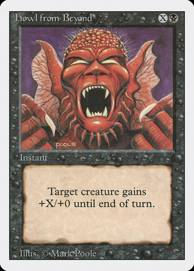Howl from Beyond [Revised Edition] MTG Single Magic: The Gathering | Red Claw Gaming