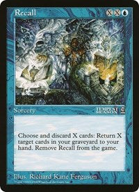 Recall (Oversized) [Oversize Cards] MTG Single Magic: The Gathering | Red Claw Gaming