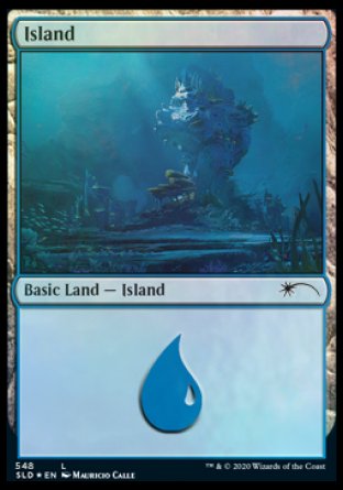 Island (Under the Sea) (548) [Secret Lair Drop Promos] MTG Single Magic: The Gathering | Red Claw Gaming