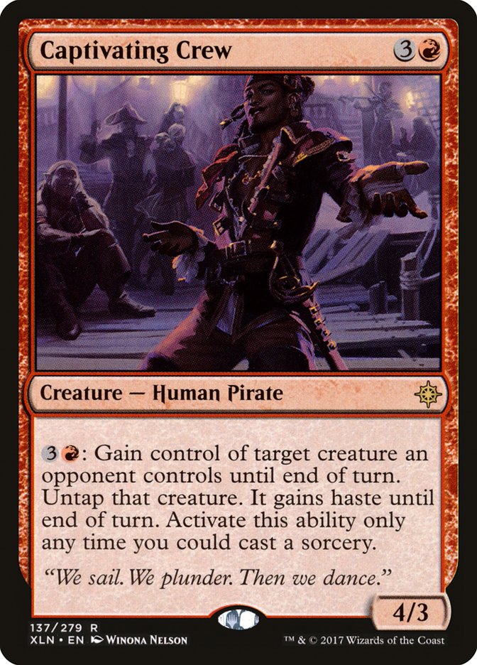 Captivating Crew [Ixalan] MTG Single Magic: The Gathering | Red Claw Gaming
