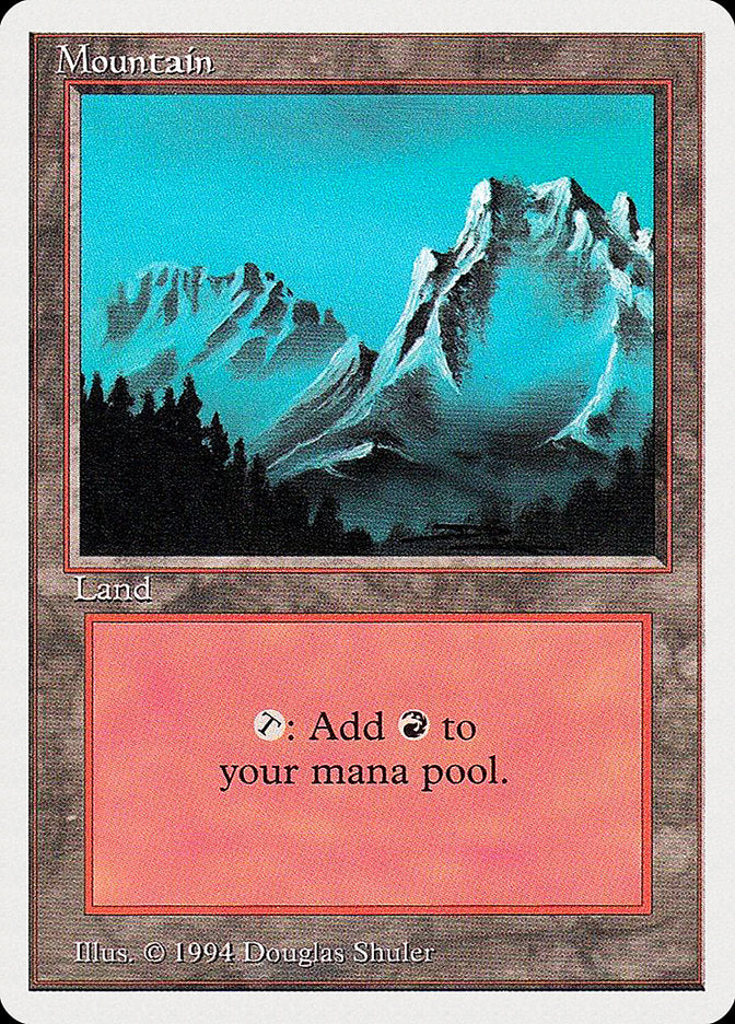 Mountain (302) [Summer Magic / Edgar] MTG Single Magic: The Gathering | Red Claw Gaming