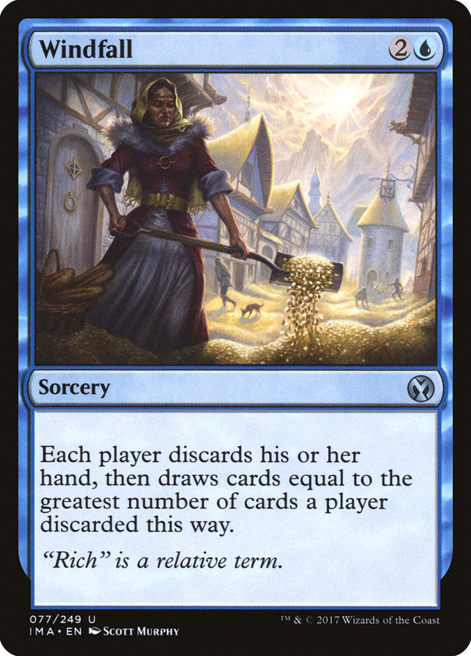 Windfall [Iconic Masters] MTG Single Magic: The Gathering | Red Claw Gaming