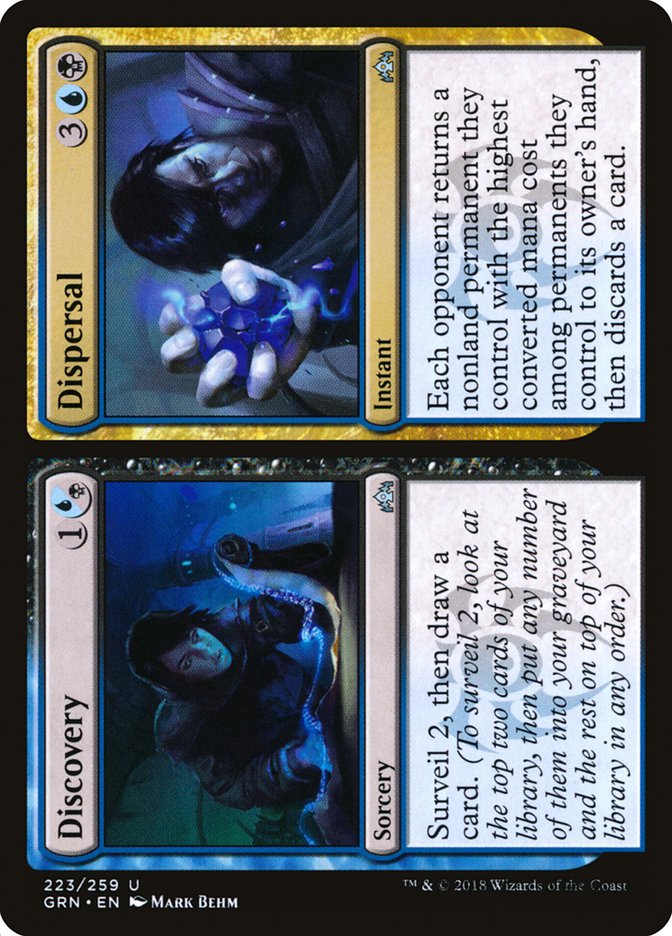 Discovery // Dispersal [Guilds of Ravnica] MTG Single Magic: The Gathering | Red Claw Gaming