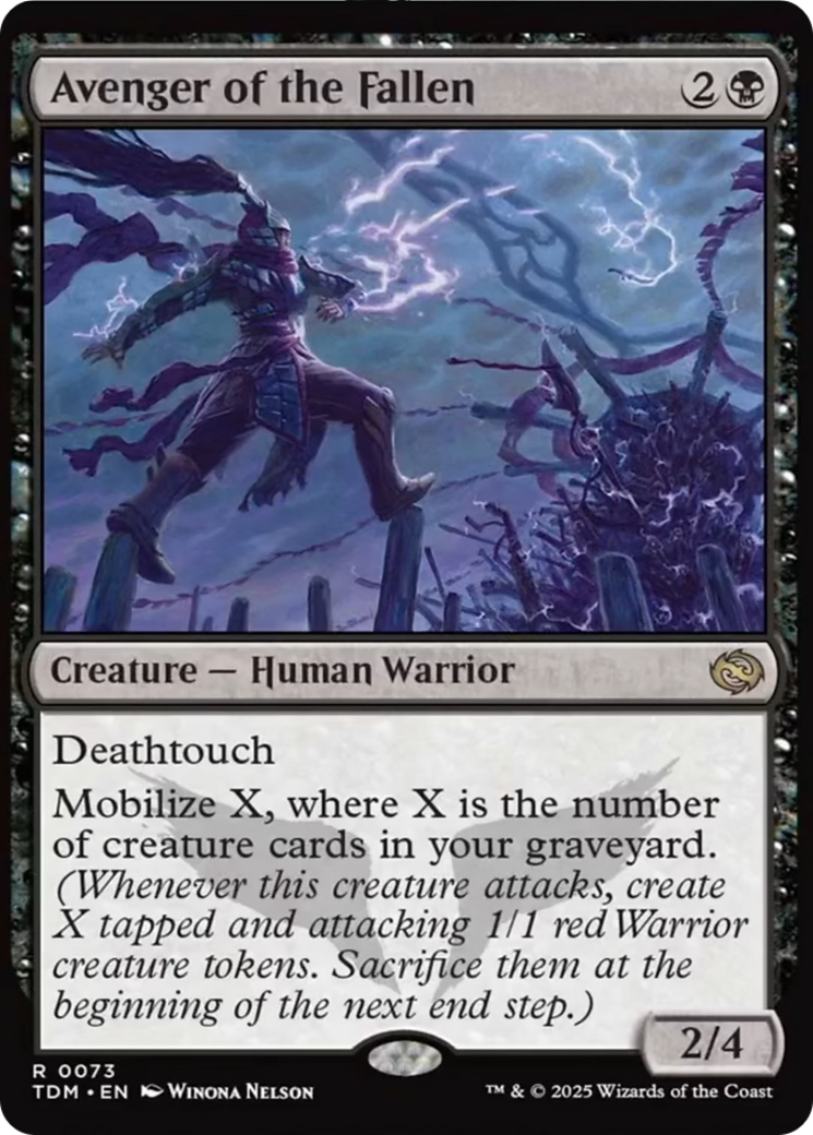 Avenger of the Fallen [Tarkir: Dragonstorm] MTG Single Magic: The Gathering | Red Claw Gaming