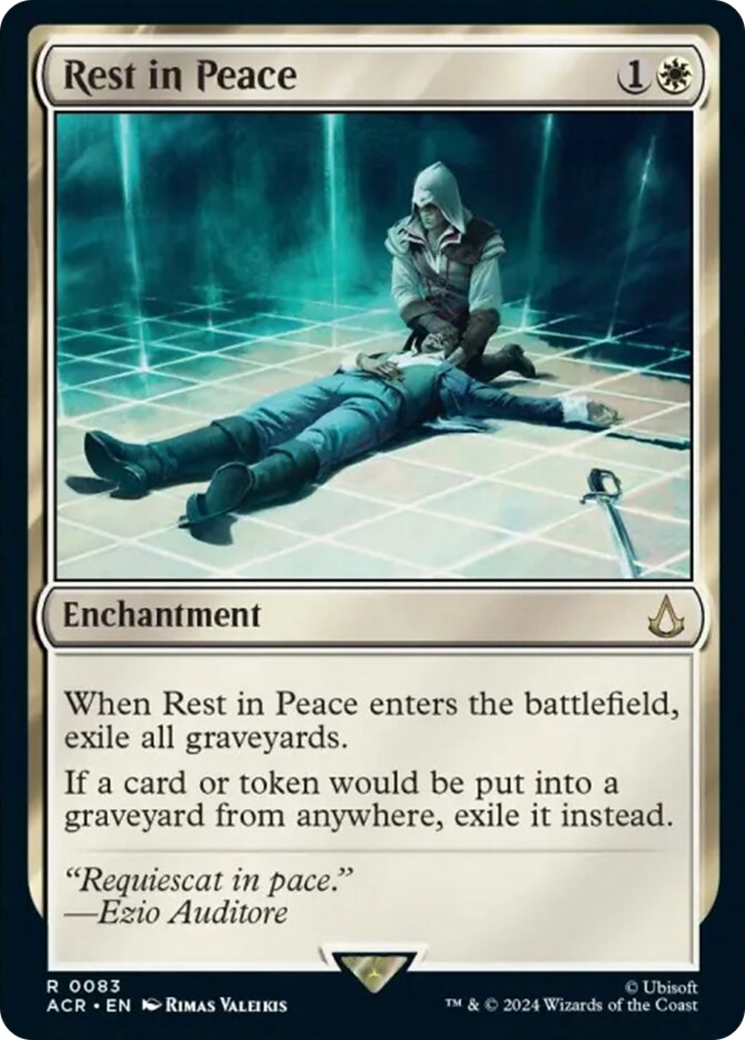 Rest in Peace [Assassin's Creed] MTG Single Magic: The Gathering | Red Claw Gaming