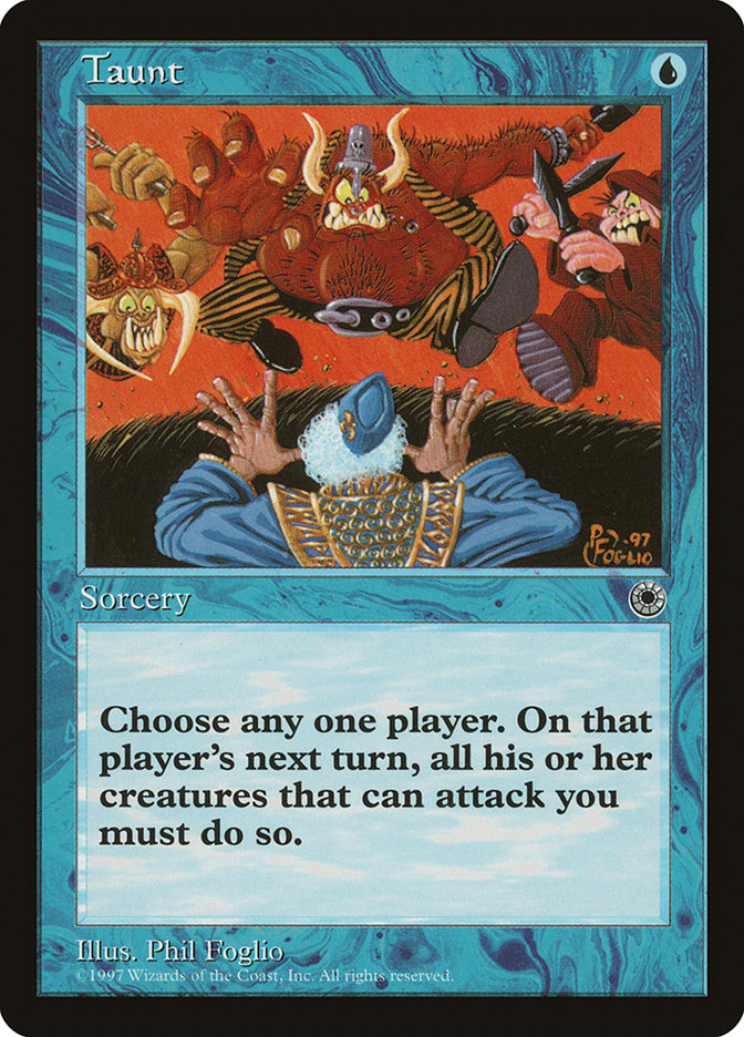 Taunt [Portal] MTG Single Magic: The Gathering | Red Claw Gaming