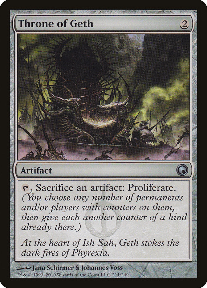 Throne of Geth [Scars of Mirrodin] MTG Single Magic: The Gathering | Red Claw Gaming