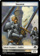 Eldrazi Spawn // Soldier Double-Sided Token [Modern Horizons 3 Tokens] MTG Single Magic: The Gathering | Red Claw Gaming