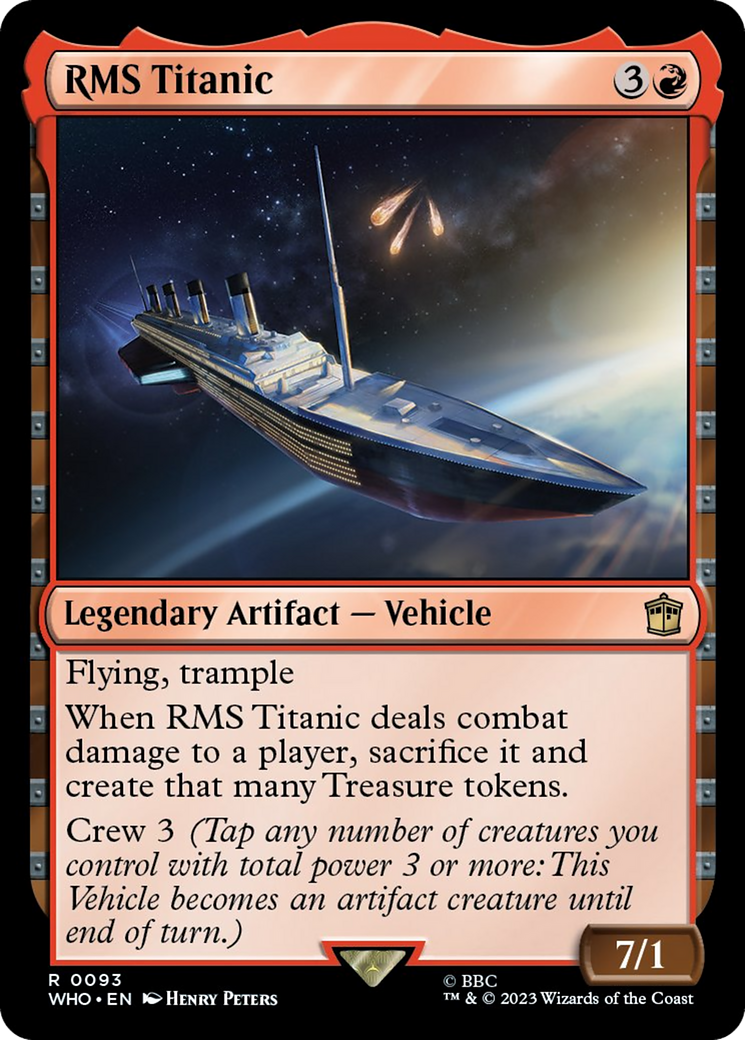RMS Titanic [Doctor Who] MTG Single Magic: The Gathering | Red Claw Gaming