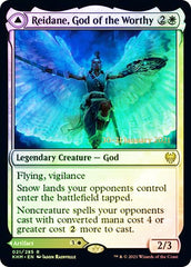 Reidane, God of the Worthy // Valkmira, Protector's Shield [Kaldheim Prerelease Promos] MTG Single Magic: The Gathering | Red Claw Gaming