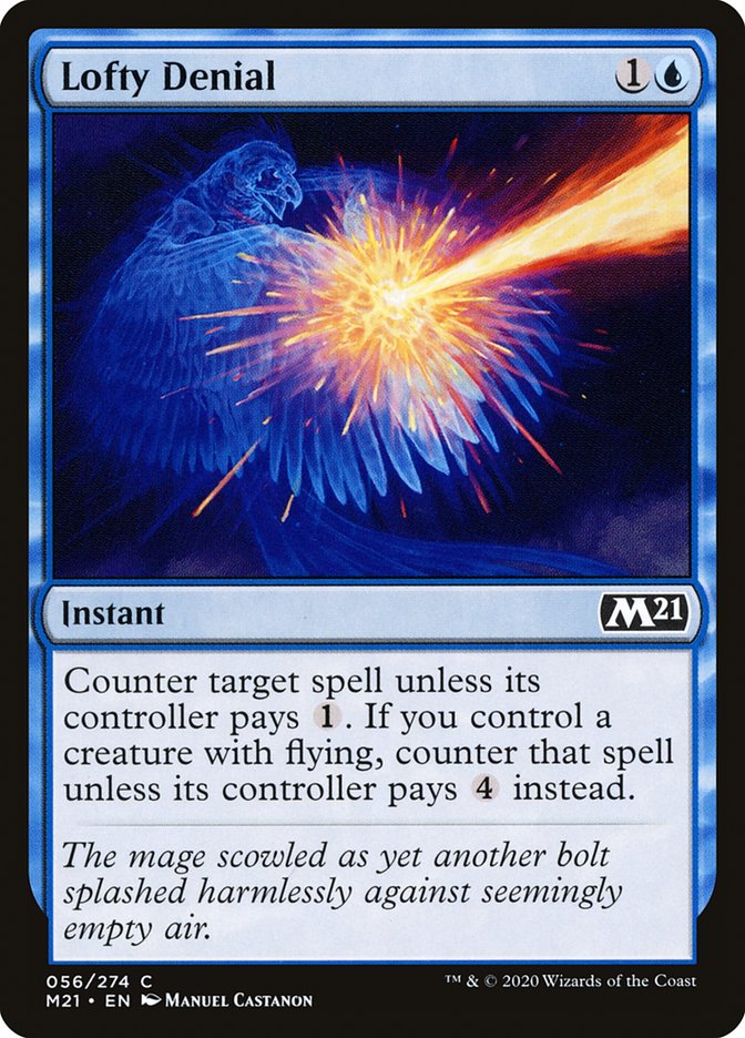 Lofty Denial [Core Set 2021] MTG Single Magic: The Gathering | Red Claw Gaming