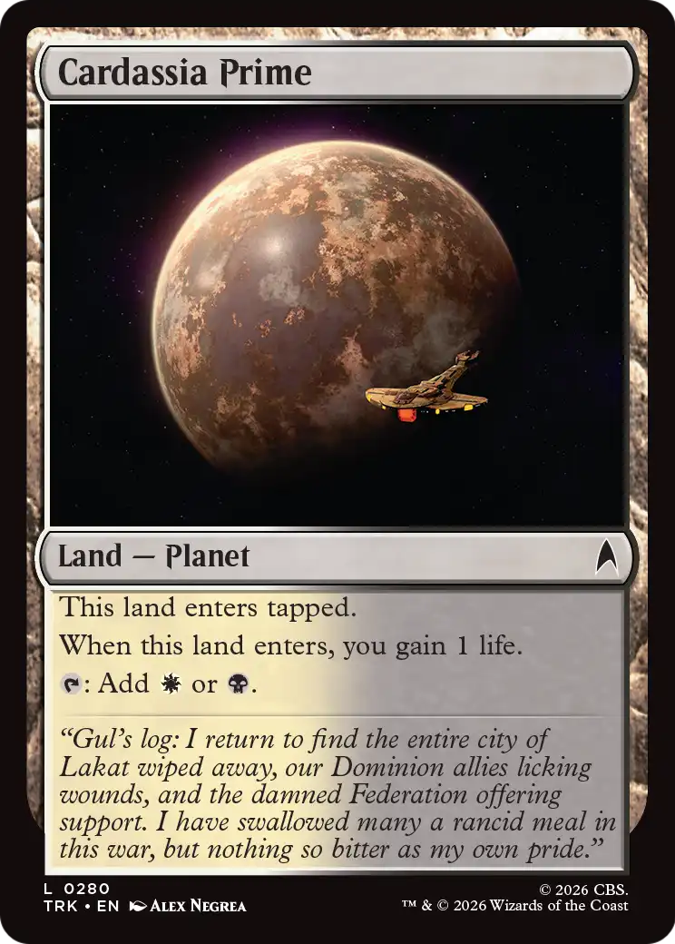 Cardassia Prime [Star Trek] MTG Single Magic: The Gathering | Red Claw Gaming