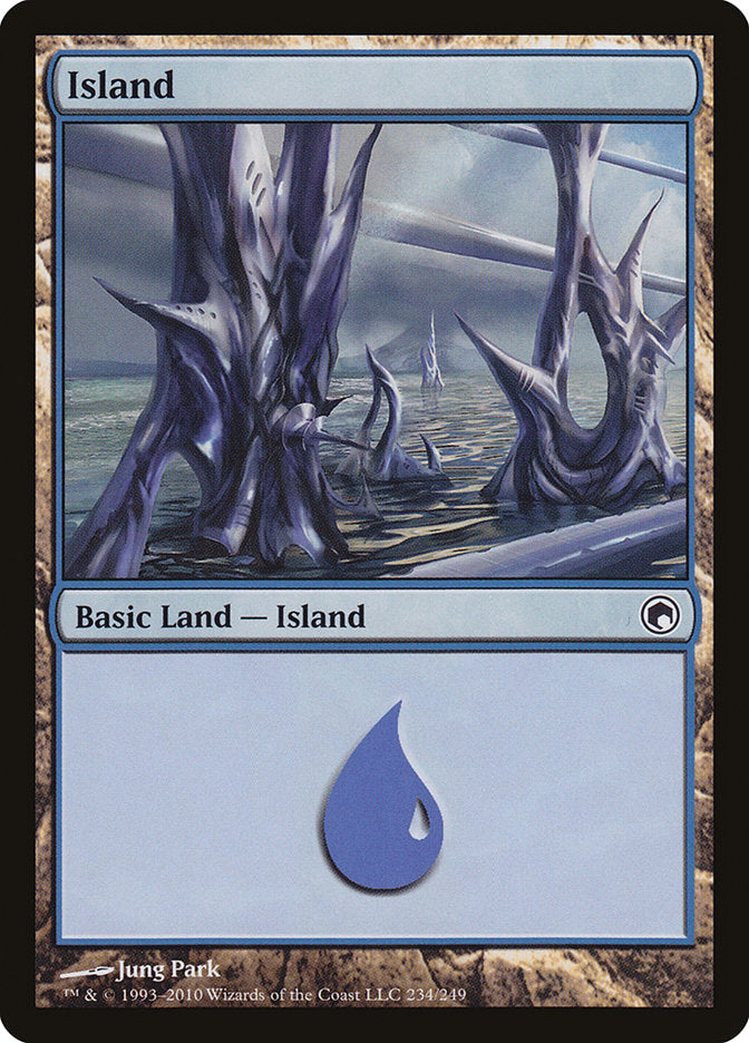 Island (234) [Scars of Mirrodin] MTG Single Magic: The Gathering | Red Claw Gaming