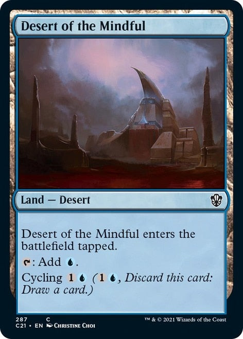 Desert of the Mindful [Commander 2021] MTG Single Magic: The Gathering | Red Claw Gaming