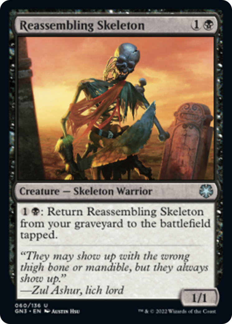 Reassembling Skeleton [Game Night: Free-for-All] MTG Single Magic: The Gathering | Red Claw Gaming