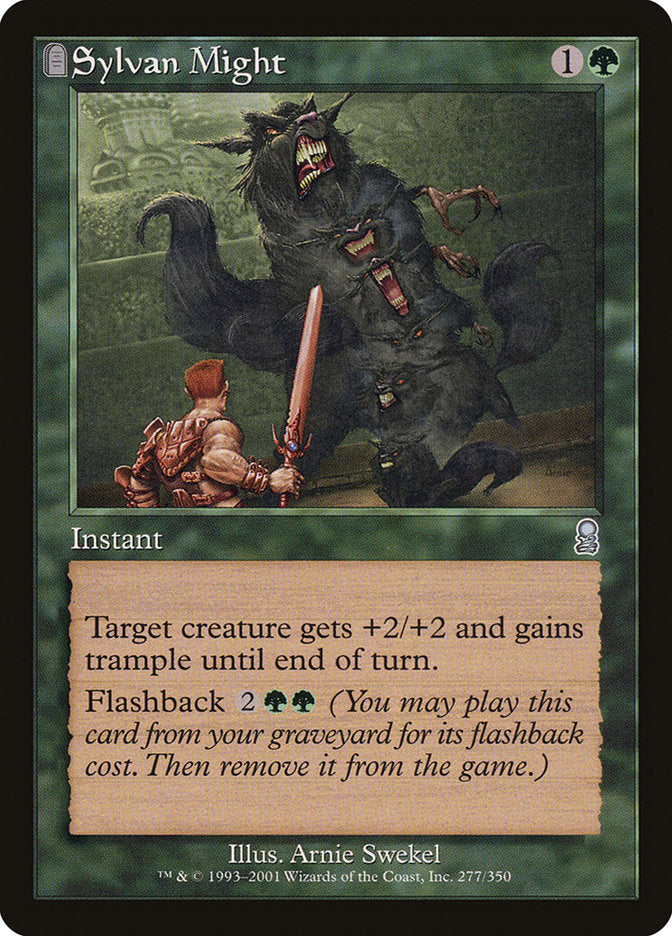 Sylvan Might [Odyssey] MTG Single Magic: The Gathering | Red Claw Gaming