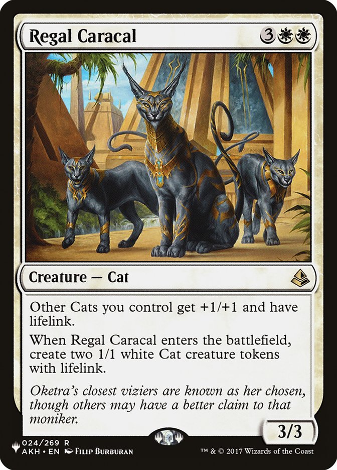 Regal Caracal [The List] MTG Single Magic: The Gathering | Red Claw Gaming