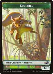 Beeble // Squirrel Double-Sided Token [Unsanctioned Tokens] MTG Single Magic: The Gathering | Red Claw Gaming