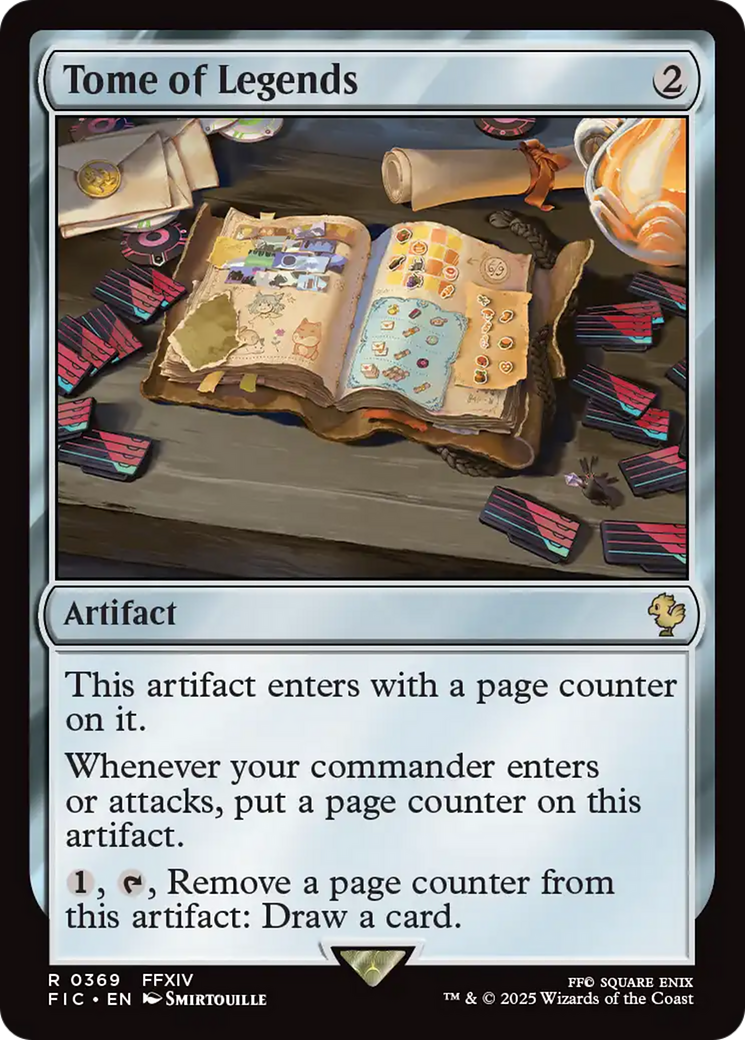 Tome of Legends [FINAL FANTASY Commander] MTG Single Magic: The Gathering | Red Claw Gaming