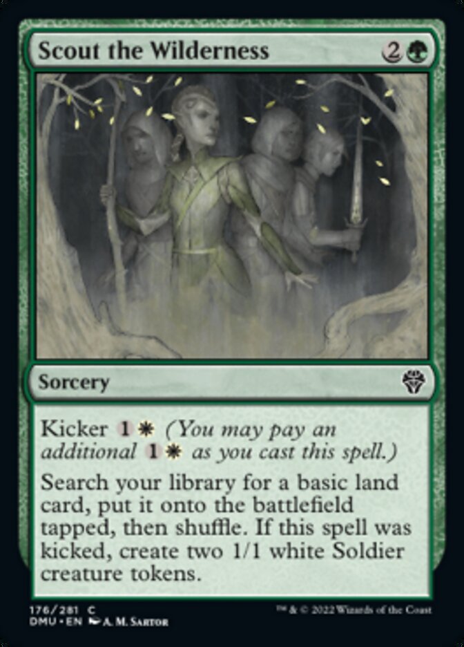 Scout the Wilderness [Dominaria United] MTG Single Magic: The Gathering | Red Claw Gaming