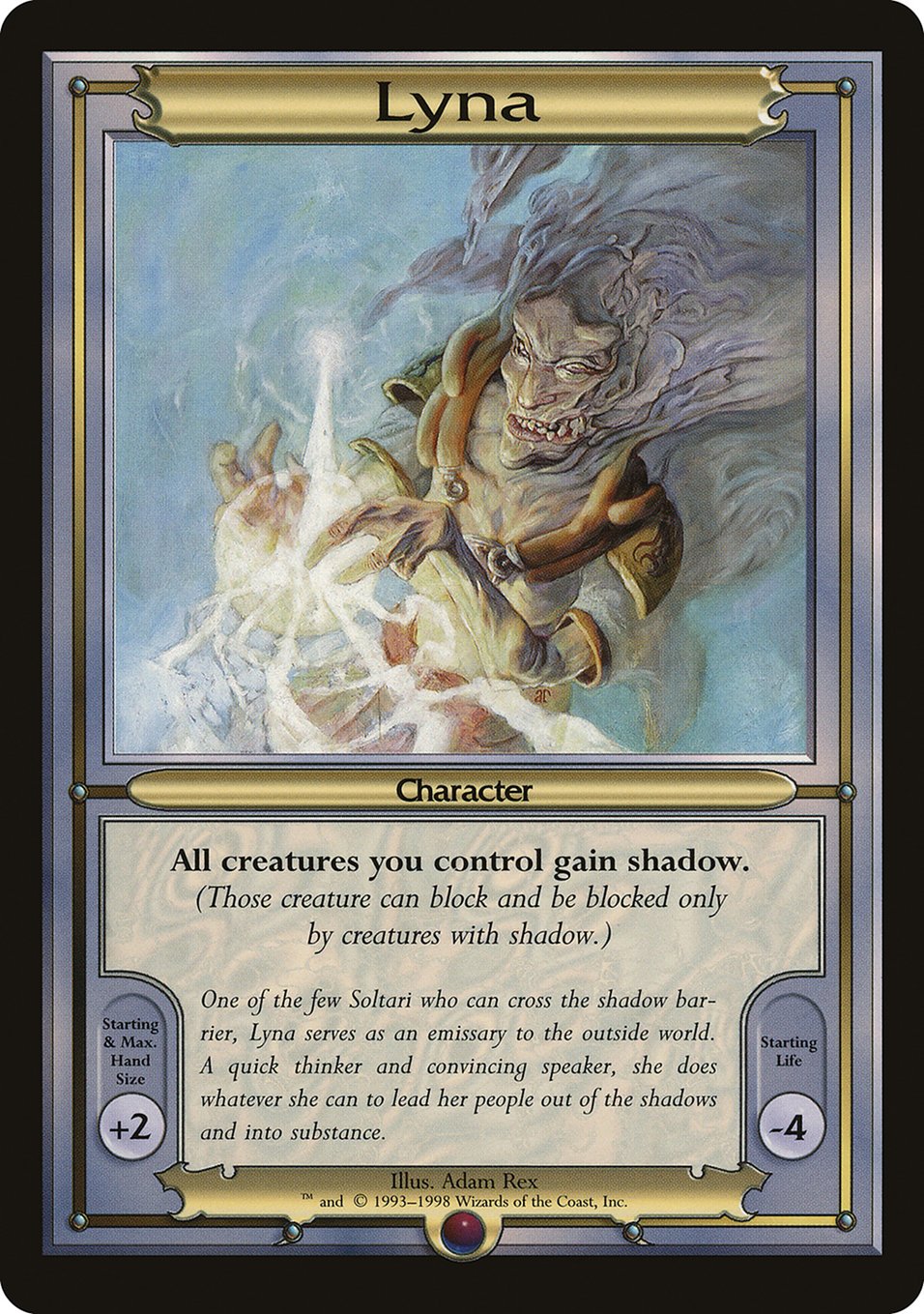 Lyna [Vanguard Series] MTG Single Magic: The Gathering | Red Claw Gaming