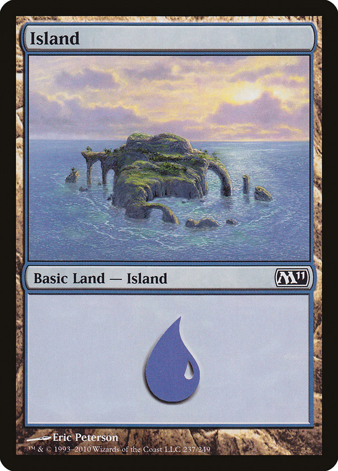 Island (237) [Magic 2011] MTG Single Magic: The Gathering | Red Claw Gaming
