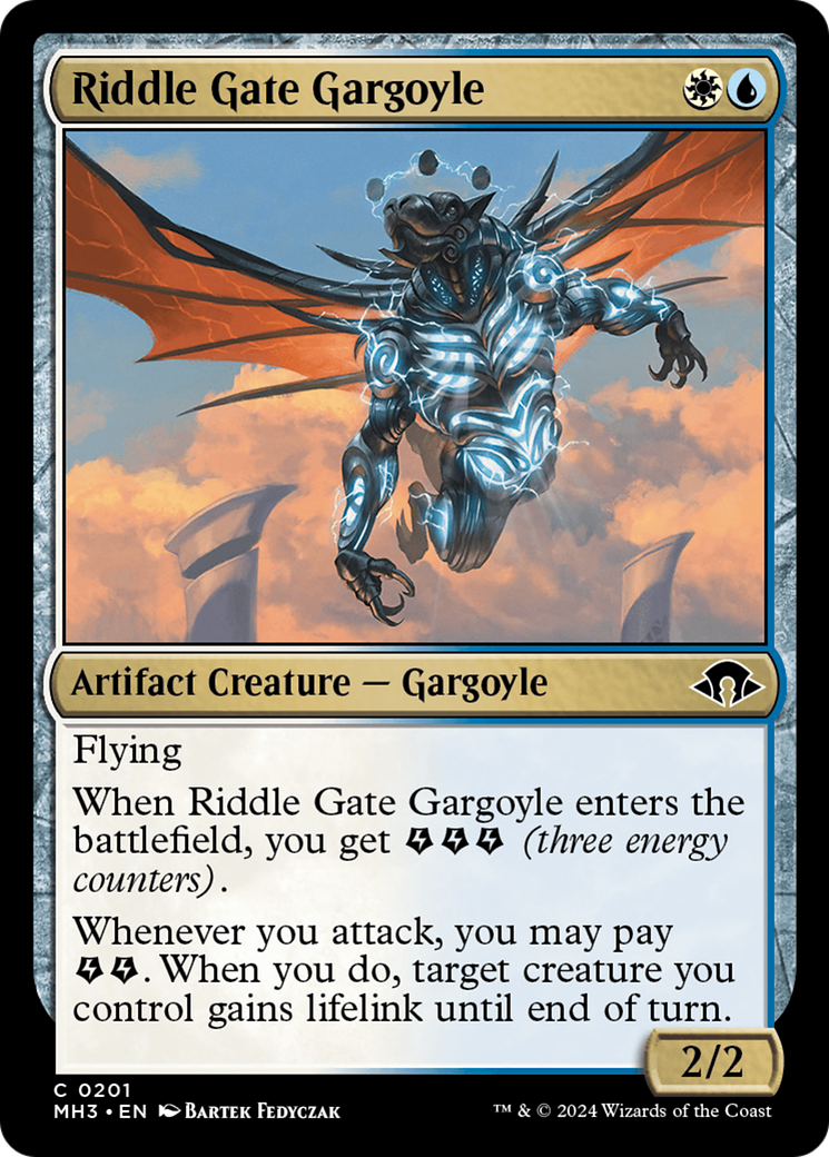 Riddle Gate Gargoyle [Modern Horizons 3] MTG Single Magic: The Gathering    | Red Claw Gaming