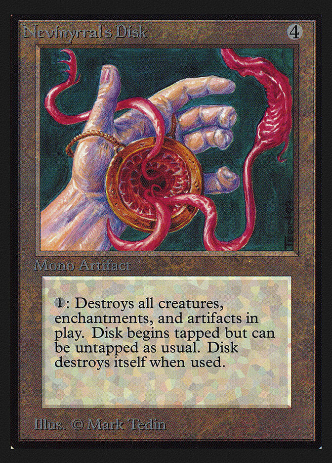 Nevinyrral's Disk [International Collectors' Edition] MTG Single Magic: The Gathering | Red Claw Gaming