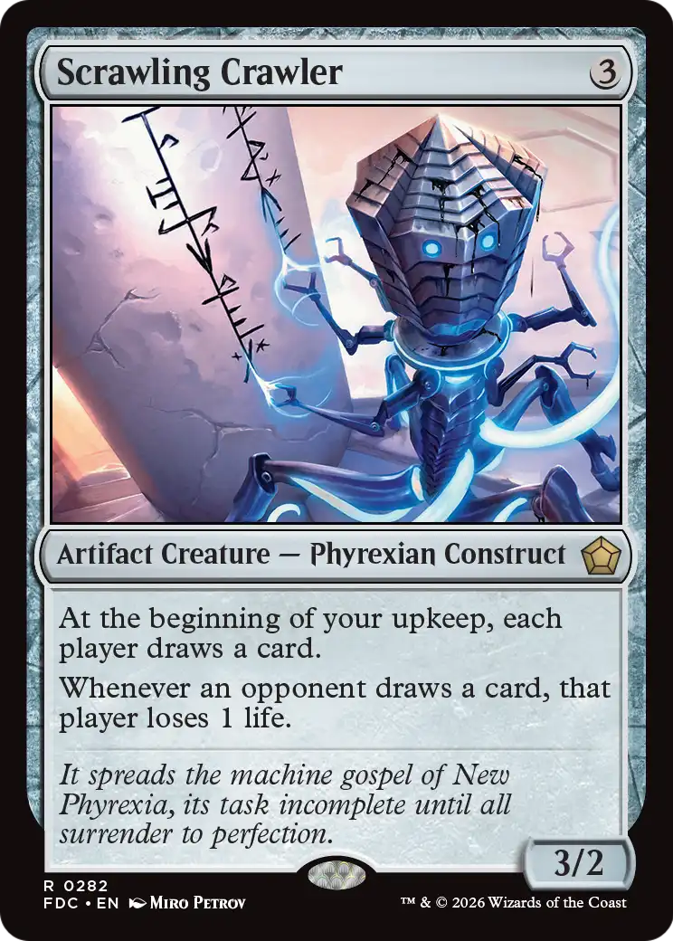 Scrawling Crawler [Foundations Commander] | Red Claw Gaming