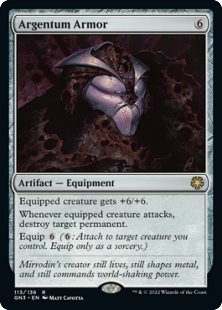 Argentum Armor [Game Night: Free-for-All] MTG Single Magic: The Gathering | Red Claw Gaming