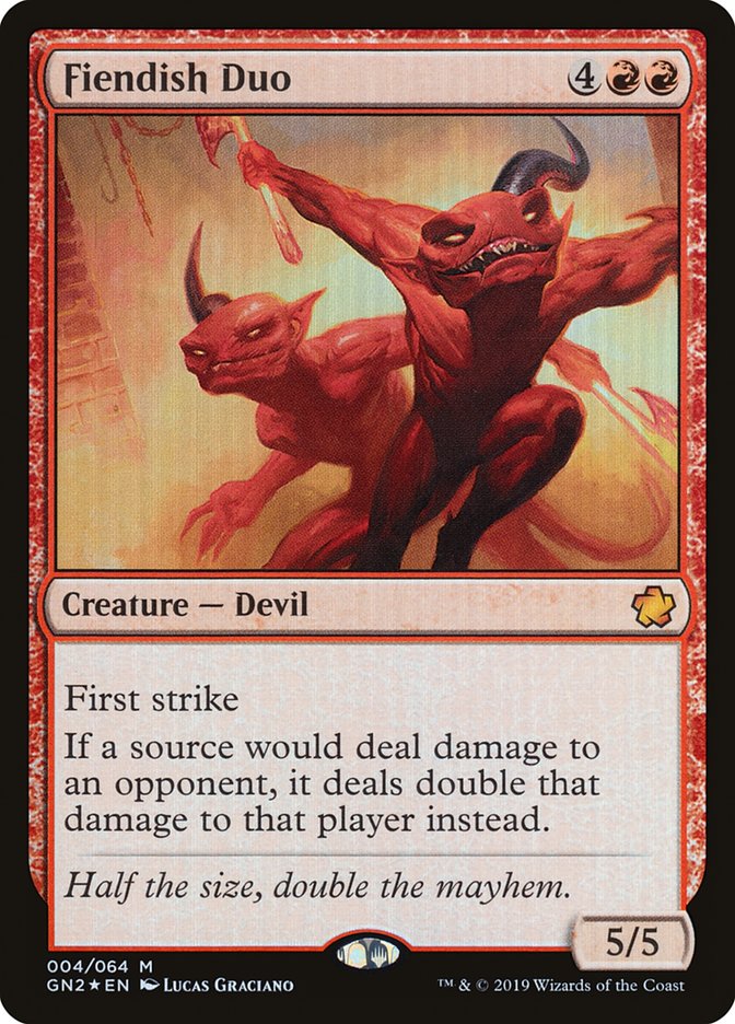 Fiendish Duo [Game Night 2019] MTG Single Magic: The Gathering | Red Claw Gaming